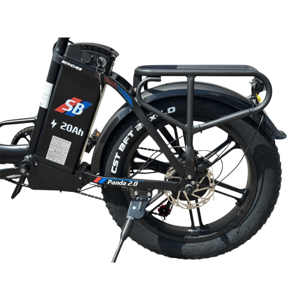 Электровелосипед SmartBalance Panda 2.0 Чёрный 9